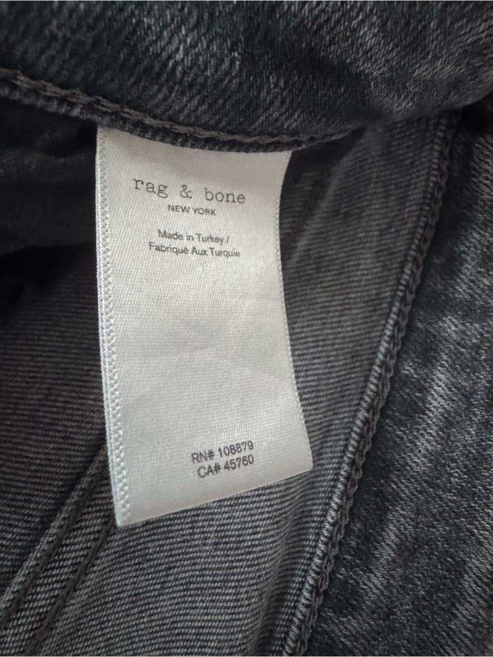 Women's Rag & Bone Casey High-Rise Harley Wash Cropped Ankle Flare Jeans Size 28 - Picture 8 of 10
